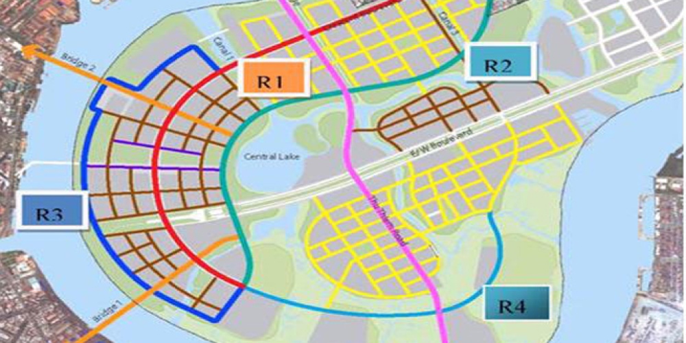 Đầu tư xây dựng 04 tuyến đường chính trong Khu đô thị mới Thủ Thiêm