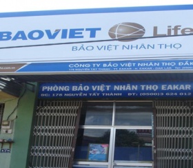 Xây dựng trụ sở làm việc Công ty Bảo Việt Đăk Lăk